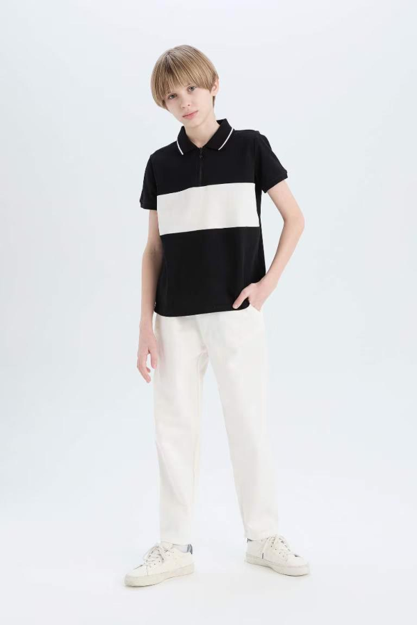 Resim Defacto Erkek Çocuk Kısa Kol T-shirt D9415A8BK81