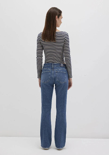 Resim Mavi Molly Mid Kadın Jean Pantolon M1013690520