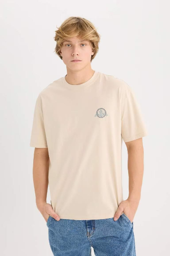 Resim Defacto Erkek  T-shirt D7815AXBG702