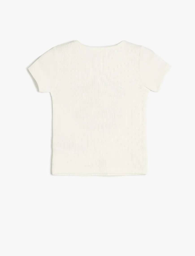 Resim Koton Kız Çocuk T-shirt 5SKG10438AK