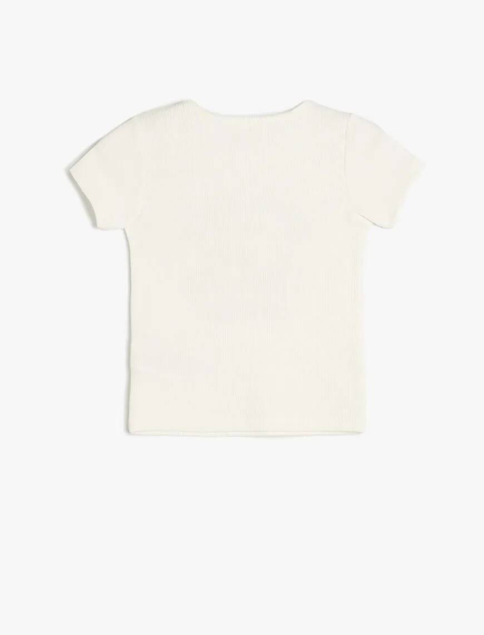 Resim Koton Kız Çocuk T-shirt 5SKG10438AK