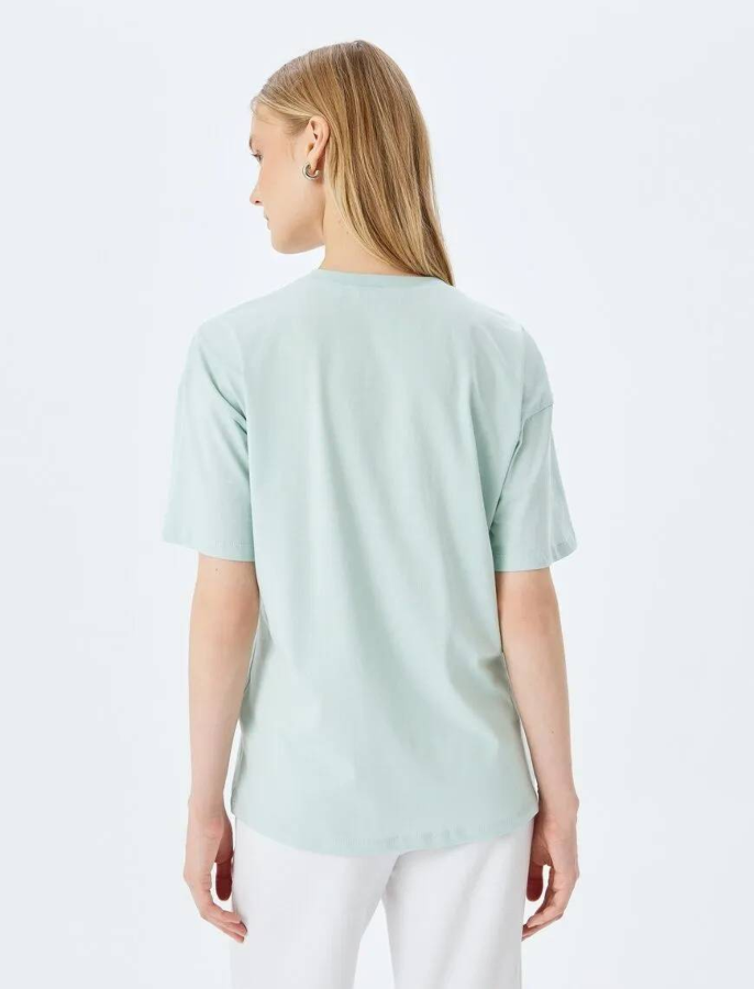 Resim Koton Kadın T-shirt 5SAL10107IK