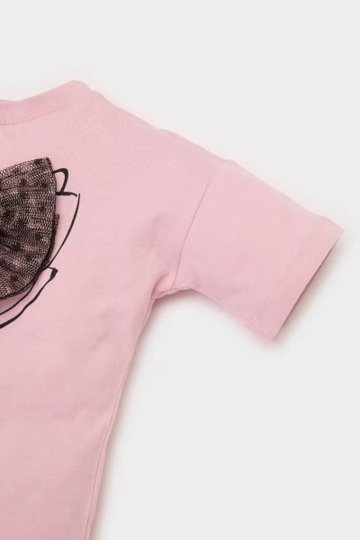 Resim Defacto Kız Bebek Kısa Kol T-shirt E5464A5/PN86