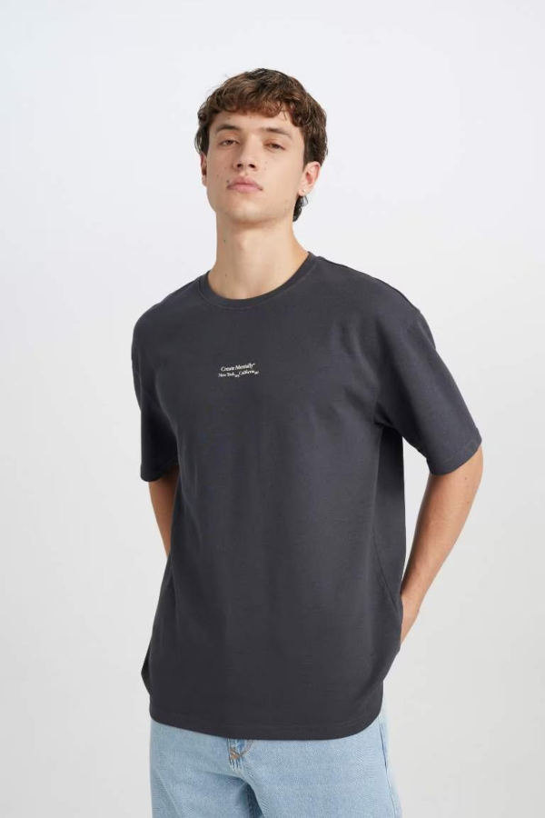 Resim Defacto Erkek  T-shirt D5494AX/AR104