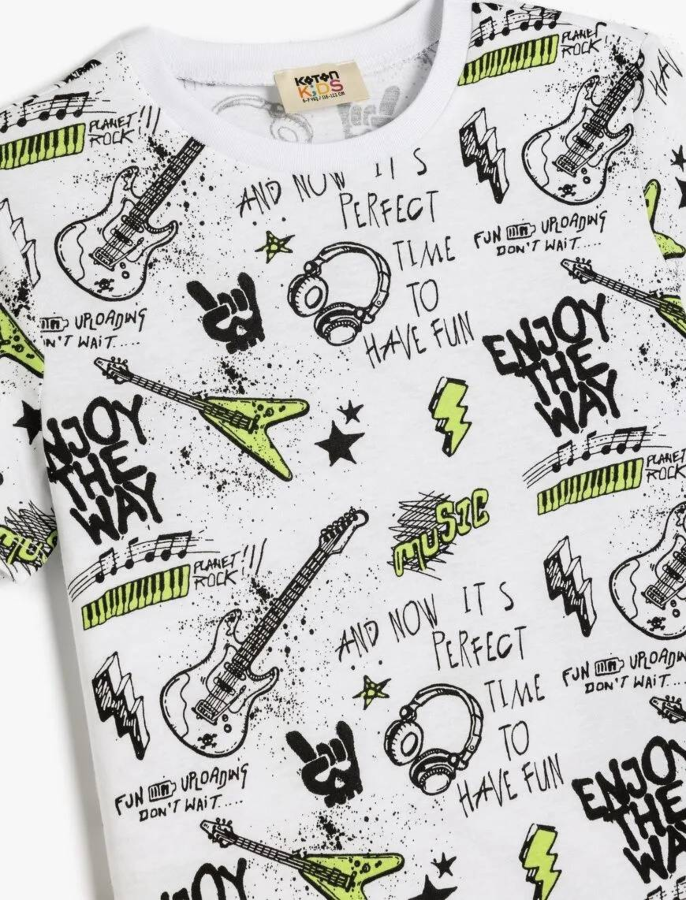 Resim Koton Erkek Çocuk T-shirt 5SKB10169TK