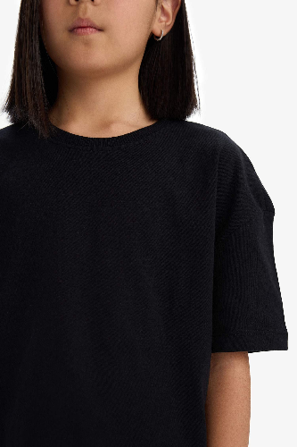 Resim Defacto Kız Çocuk Kısa Kol T-shirt D9099A8BK81