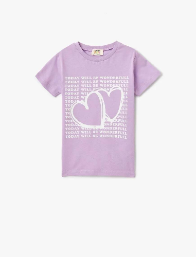 Resim Koton Kız Çocuk T-shirt 5SKG10043AK