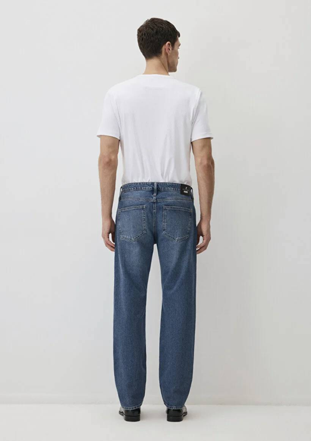 Resim Mavi Loose Erkek  Jean Pantolon M0010039-89649