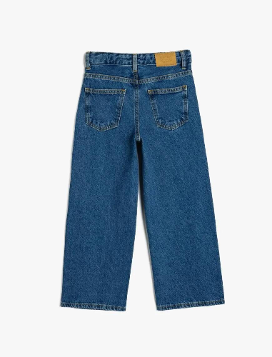 Resim Koton Kız Çocuk Jean Pantolon 5WKG40088AD