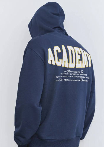 Resim Mavi Academy Kapüşonlu Erkek Sweat M0S10375-89353