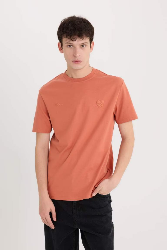 Resim Defacto Erkek  T-shirt D5563AX/OG350