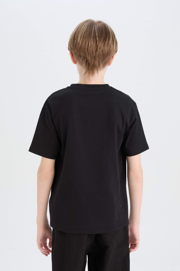 Resim Defacto Erkek Çocuk Kısa Kol T-shirt D9278A8BK81