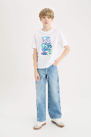Resim Defacto Erkek Çocuk Kısa Kol T-shirt E0085A8/WT34