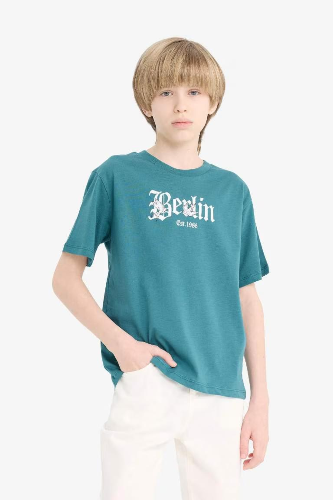 Resim Defacto Erkek Çocuk Kısa Kol T-shirt F0184A8/GN756