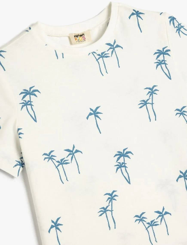 Resim Koton Erkek Çocuk T-shirt 5SKB10109TK