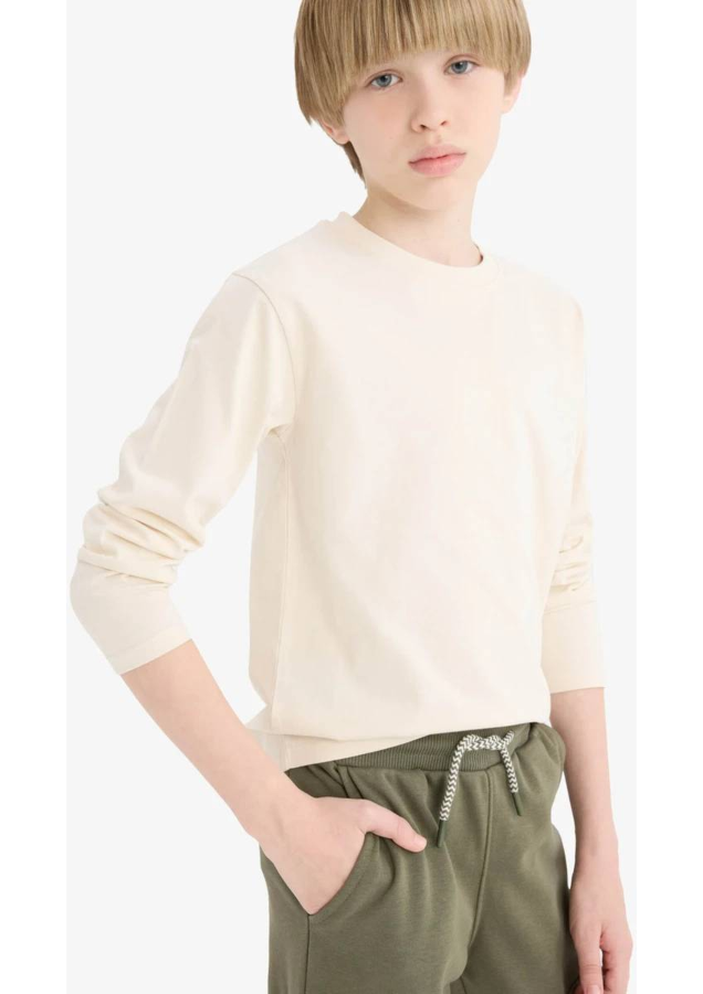 Resim Defacto Erkek Çocuk Uzun Kol T-shirt K1686A6/BG734