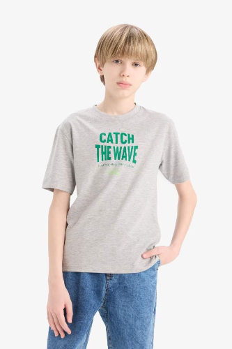 Resim Defacto Erkek Çocuk Kısa Kol T-shirt E0180A8GR400