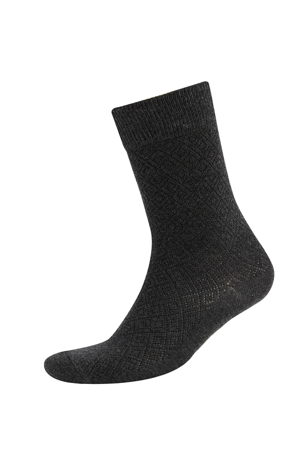 Resim Defacto Erkek Uzun Çorap R8072AZ/GR2