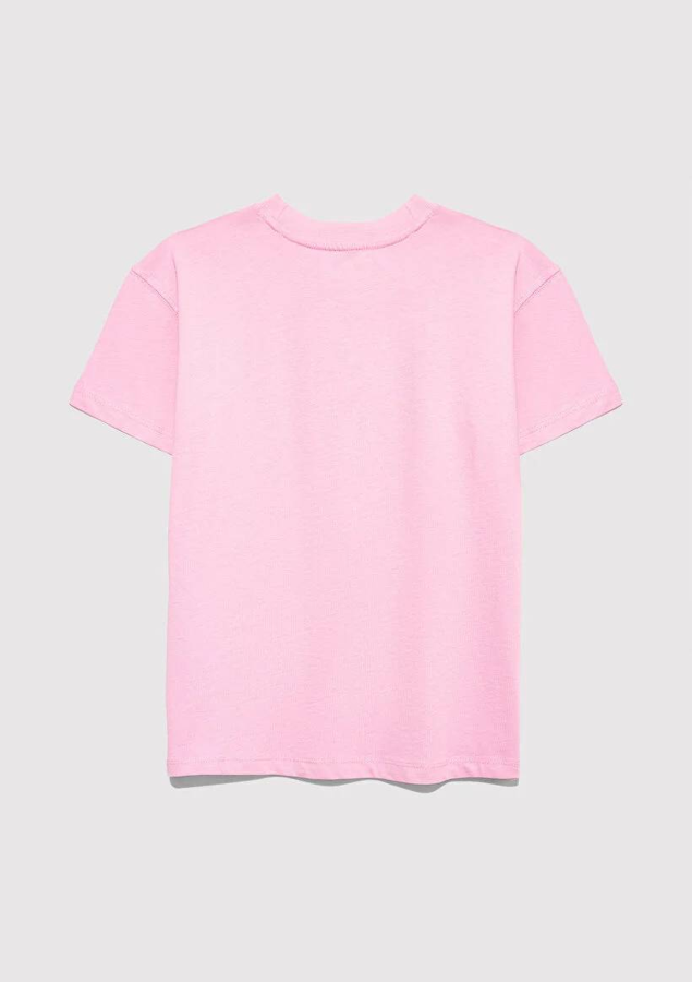 Resim Mavi Jenerik Kız Çocuk T-Shirt M7610386-70972