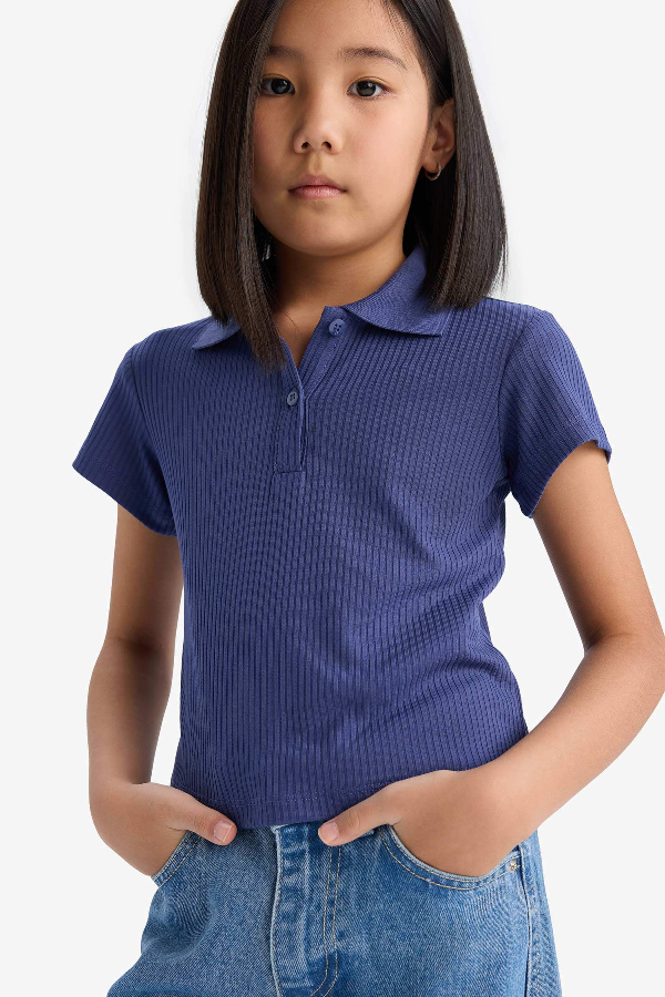 Resim Defacto Kız Çocuk  T-shirt Z7794A6/PR498