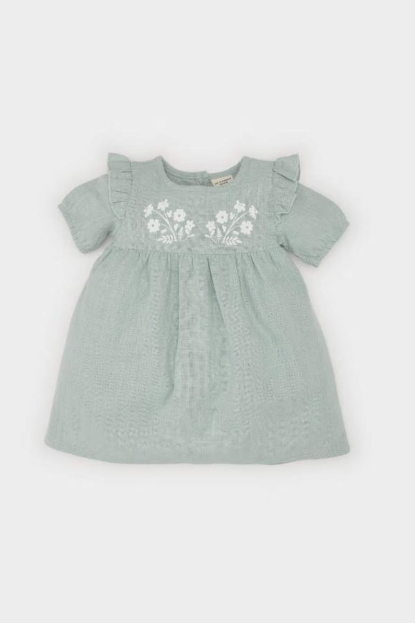 Resim Defacto Kız Bebek Elbise E5815A5/GN1123