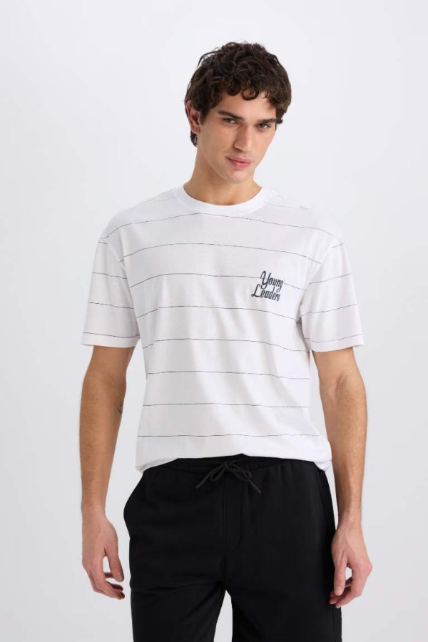 Resim Defacto Erkek  T-shirt E0592AXWT34