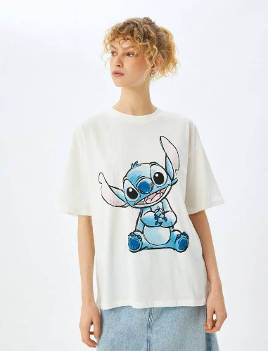 Resim Koton Kadın T-shirt 5SAL10545IK