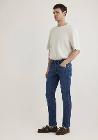 Resim Mavi MARCUS Erkek Jean Pantolon M0035182162
