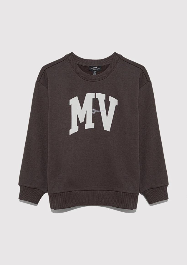 Resim Mavi Mv Logo Erkek Çocuk Sweat M6S10054-71593