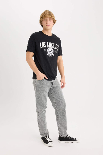 Resim Defacto Erkek  T-shirt D5577AXBK81