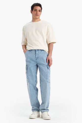 Resim Defacto Erkek Jean Pantolon F2381AX/NM39