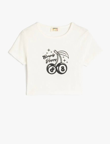 Resim Koton Kız Çocuk T-shirt 5SKG10241AK