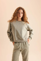 Resim Defacto Kadın  Sweat Takım D8022AX/KH3