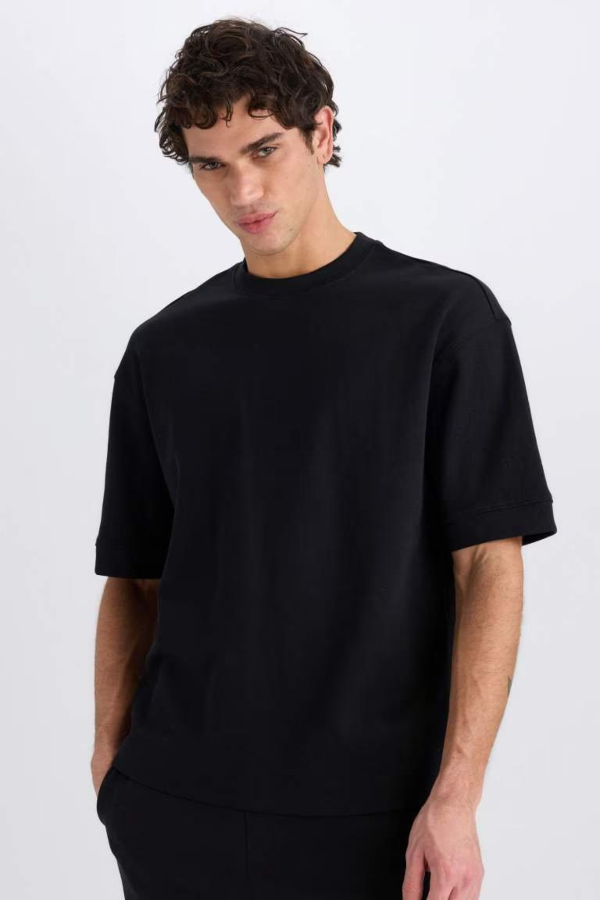 Resim Defacto Erkek  T-shirt B4844AXBK81