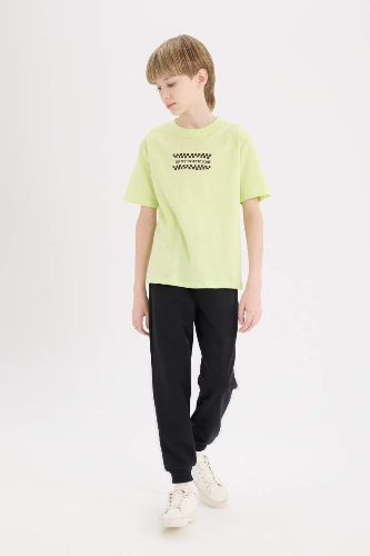 Resim Defacto Erkek Çocuk T-shirt E0968A8/GN404