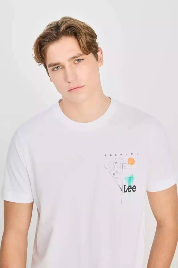Resim Lee Grafik Logo Erkek T-shirt L2510319100