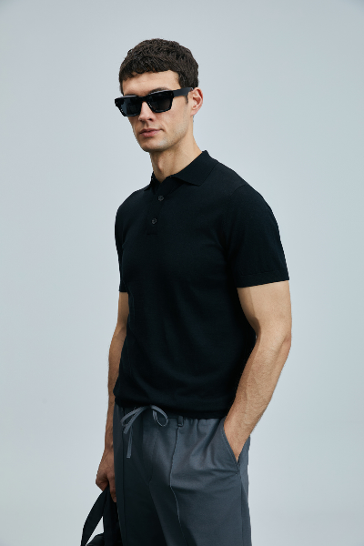 Resim Lufian Derek Erkek Triko T-shirt 111090103