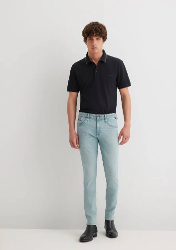 Resim Mavi Skinny Erkek  Jean Pantolon M0042489802