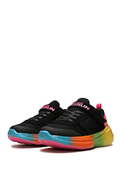 Resim Skechers Go Run Fast Kız Çocuk Spor Ayakkabı 302036L Bkmt