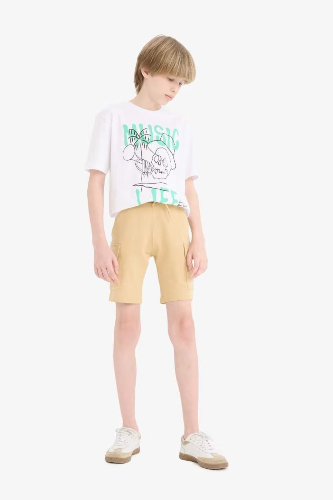 Resim Defacto Erkek Çocuk Kısa Kol T-shirt E0184A8/WT34