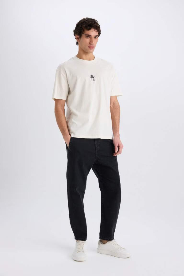 Resim Defacto Erkek  T-shirt E0909AXER137
