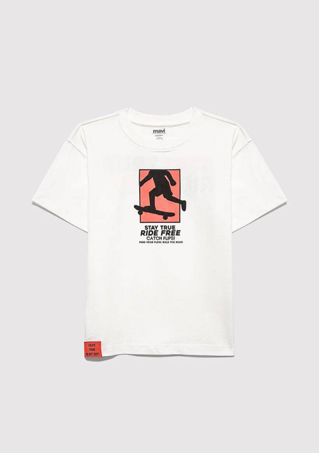 Resim Mavi Stay True Erkek Çocuk T-shirt M6610367-70057