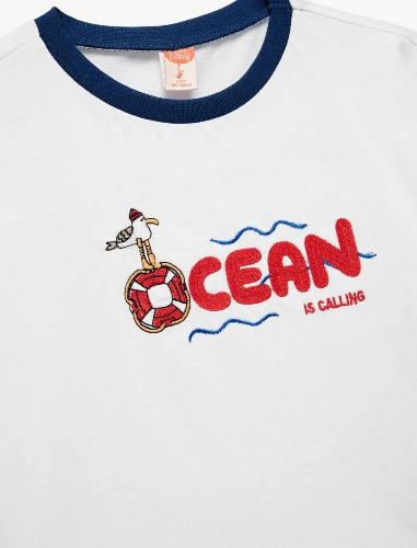 Resim Koton Erkek Bebek T-shirt 5SMB10300TK