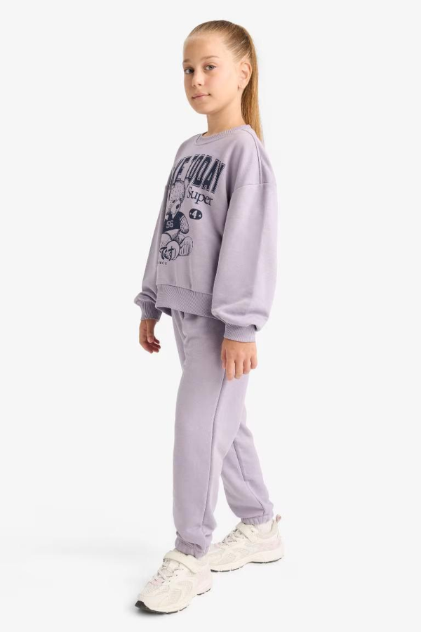 Resim Defacto Kız Çocuk  Sweat Takım E6416A8/PR314