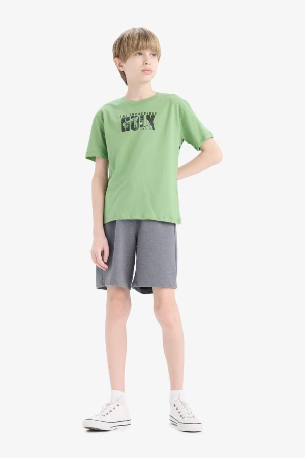Resim Defacto Erkek Çocuk Penye Şort E6892A8GR371