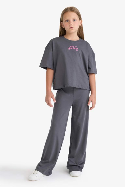 Resim Defacto Kız Çocuk  Sweat Takım F5035A8/AR58