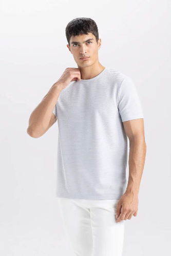 Resim Defacto Erkek  T-shirt M6608AZ/GR91