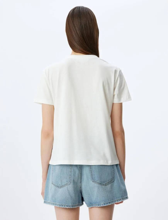 Resim Koton Kadın T-shirt 5SAL10032IK