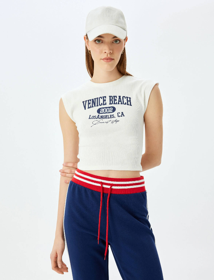Resim Koton Kadın T-shirt 5SAL10182IK