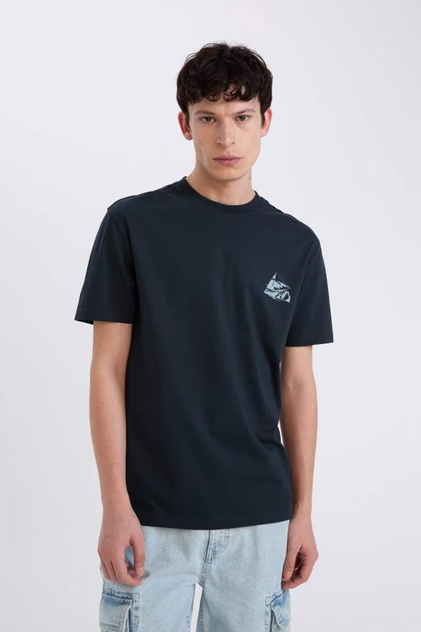 Resim Defacto Erkek  T-shirt D9352AXNV163